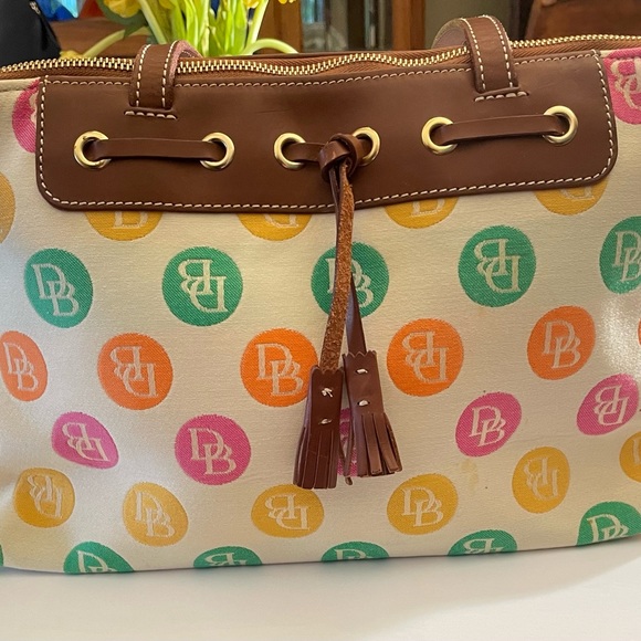 Dooney & Bourke Bags Vintage Dooney And Bourke Summer Polka Dot